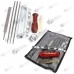 Kit ascutire lant drujba 7 piese cu suport textil